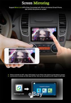 10.1 Double 2 DIN Car GPS Nav Stereo Radio Android 7.1 3G/4G Wifi BT DAB
