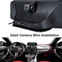 10 1080P Android 8.1 Touch Screen Car Dual Cameras Dash Night Vision GPS Navi