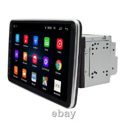 10.1inch Android9.1 Car Stereo 2 DIN GPS Navi WIFI 4G Rotatable Screen+Camera