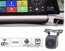 10 Full Touch IPS 4G WiFi Android 5.1 GPS Dual Lens Car DVR Dashboard Recorder