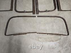 1949 1950 1951 Ford Country Squire, Woodgrain Interior Garnish Mouldings Trim