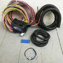 1949 1962 Ford Car Ultra Pro Wire Harness System 12 Fuse long new support