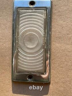 1950 Ford Right and Left PARK LIGHT HOUSING OEM RH LH Grille Extensions Steel