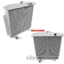 1954 1955 1956 Ford Country Squire RADIATOR, 3 Row Champion Cooling