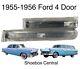 1955 1956 Ford 4 Four Door Scuff Sill Plates New Set