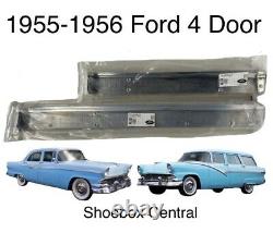 1955 1956 Ford 4 Four Door Scuff Sill Plates NEW SET