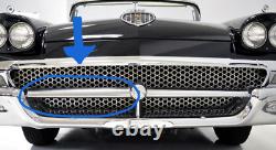 1958 Ford Fairlane, Ranchero, Ranch Wagon, Country Squire RH Front Grille Bar