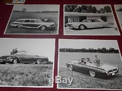 1962 Ford Thunderbird Galaxie Falcon Country Squire Rare Showroom Wall Signs Lot