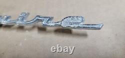 1963 Ford Country Squire Fender Emblems Badges Chrome Trim Moldings Scripts