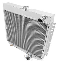 1964-1968 Ford Country Squire Aluminum 3 Row CHAMPION Radiator