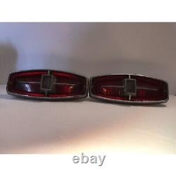 1966 Ford Country Squire Tail Light Assembly Red Lens OEM