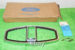 1968 Ford Country Sedan Squire Ranch Wagon NOS REAR TAIL LIGHT LAMP DOOR BEZEL