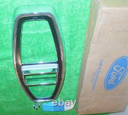 1968 Ford Country Sedan Squire Ranch Wagon NOS REAR TAIL LIGHT LAMP DOOR BEZEL