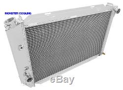 1969-1971 Ford Country Sedan or Squire 3 Row CHAMPION Radiator & 12 Dual Fans
