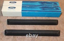 1975-1978 Ford Custom LTD Country Squire Wagon NOS REAR BUMPER LH+RH CENTER PADS