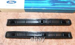 1975-1978 Ford Custom LTD Country Squire Wagon NOS REAR BUMPER LH+RH CENTER PADS