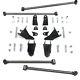 1999 Chevrolet S10 Heavy Duty Triangulated Rear Suspension Four 4 Link Kit V8