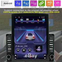 1DIN Universal 10.1Android 9.1 HD Quad-core 2+32GB Car Stereo Radio GPS Device