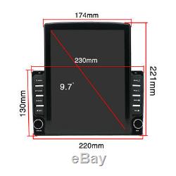 1DIN Universal 10.1Android 9.1 HD Quad-core 2+32GB Car Stereo Radio GPS Device
