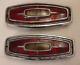 (2) 1967 Ford Country Squire Galaxie Station Wagon Tail Light Lens/bezels