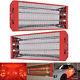 2 Kits 2kw Spray Paint Booth Infrared Dryer Lamp Car Shop Heating Light Heater