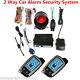 2-way Car Alarm Security System Siren Anti-theft & 2lcd Long Distance Controlers