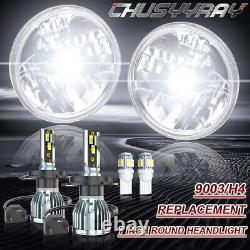 2 x 7'' Round LED Headlights for 1953-1957 Chevrolet Bel Air/150/210 Impala FORD