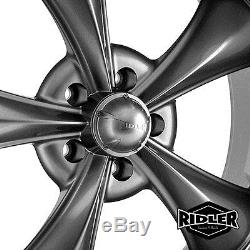 20 Ridler 695 Wheel Rim Gray 20x8.5 5x127 5x5 695-2873G