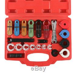 22PCS A/C Fuel Transmission Line Disconnect Tools Kit For American&Japanese Car