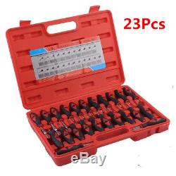 23Pcs Car Wire Terminal Connector Release Removal Set Crimp Pin Extractor Tool