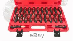 23pcs Crimp Terminal Removal Pin Tools Car Wire Connector Puller Extractor Kit