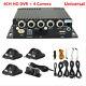 270pcs 4ch Panoramic Car Mobile Dvr Security Driving Video Recorder+4 Ccd Camera