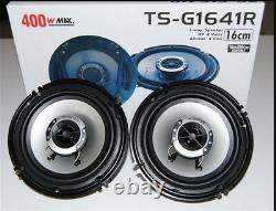 2Pcs 6.5Inch 12V 400W 90dB Car SUV Subwoofer Coaxial Component Speaker Universal
