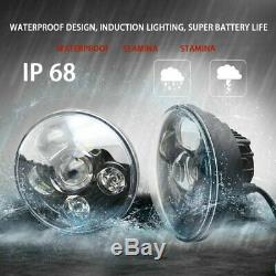 2pair 5.75 5-3/4 Inch H4 LED Projector Headlight H5006 H5001 For Ford Mercury