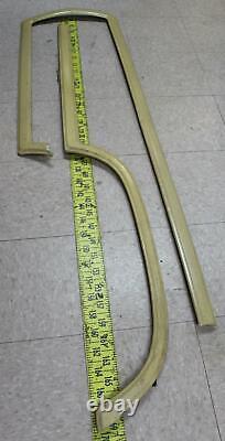 2pc OEM Ford LH Rear Quarter Panel Trim C9AB-7120A52-C 1969-70 Country Squire