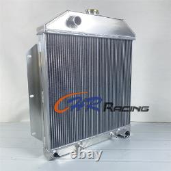 3 ROW Aluminum Radiator For 1949-1953 FORD CAR SEDAN Country Squire Chevy Engine