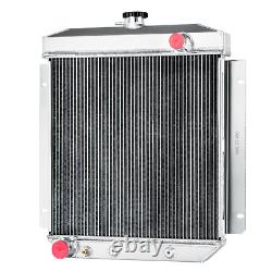 3 Row Aluminum Radiator For 1954-1955 1956 Ford Fairline Country Squire V8