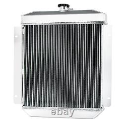 3 Row Aluminum Radiator For 1954-1955 1956 Ford Fairline Country Squire V8