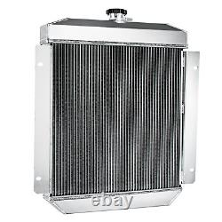 3 Row Aluminum Radiator For 1954-1955 1956 Ford Fairline Country Squire V8