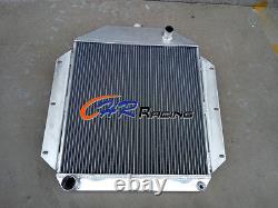 3 Row Radiator For 1949-1953 52 Ford Cars Country Squire Sedan Chevy Engine 3.9L