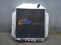 3 Row Radiator For 1949-1953 52 Ford Cars Country Squire Sedan Chevy Engine 3.9L