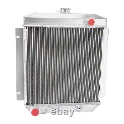 3 Row Radiator For 1954-1956 Ford Country Squire Fairlane Skyliner Mainline 5.1L