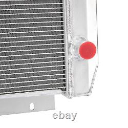 3 Row Radiator For 1954-1956 Ford Country Squire Fairlane Skyliner Mainline 5.1L