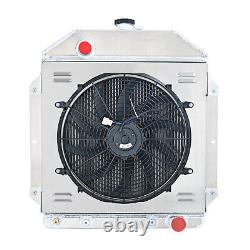 3 Row Radiator Shroud Fan For 1949-1953 50 Ford Country Squire Sedan Consul CAR