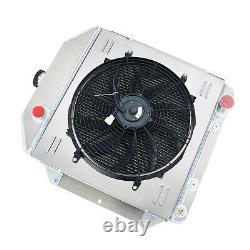 3 Row Radiator Shroud Fan For 1949-1953 Ford Country Squire Sedan 3.5L-4.2L ASI