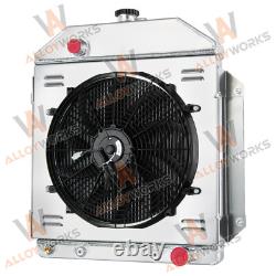 3 Row Radiator Shroud Fan For 1949 50-1953 Ford Country Squire Sedan Consul CAR