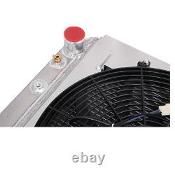 3 Row Radiator Shroud Fan For 1954-56 Ford Country Squire Courier Sedan Delivery