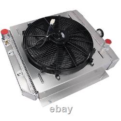 3 Row Radiator Shroud Fan For 1954-56 Ford Country Squire Courier Sedan Delivery