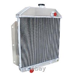 3 Row Radiator+Shroud Fan For 49-53 Ford Country Squire Sedan Cars Chevy Engine