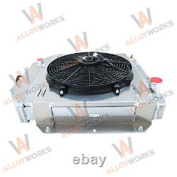 3 Row Radiator Shroud Fan For 49-53 Ford Country Squire Sedan Cars Chevy Engine